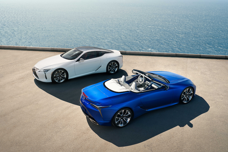 The Hog Ring - The Lexus LC 500 Convertible is the Next Hot Droptop