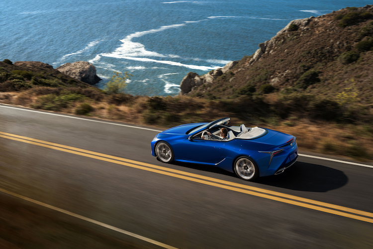 The Hog Ring - The Lexus LC 500 Convertible is the Next Hot Droptop