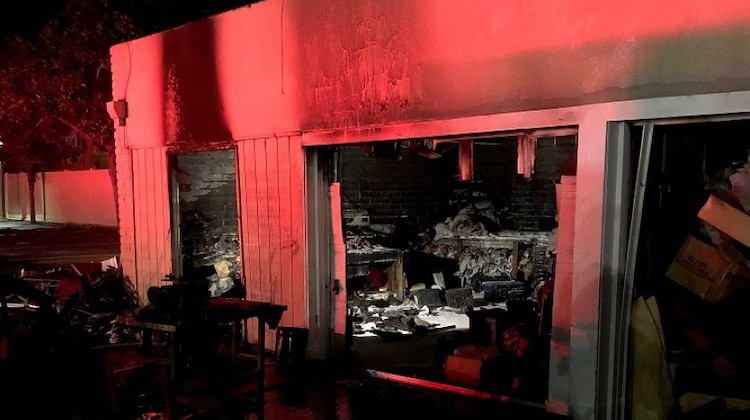 The Hog Ring - Manuels Upholstery Shop Damaged in Fire