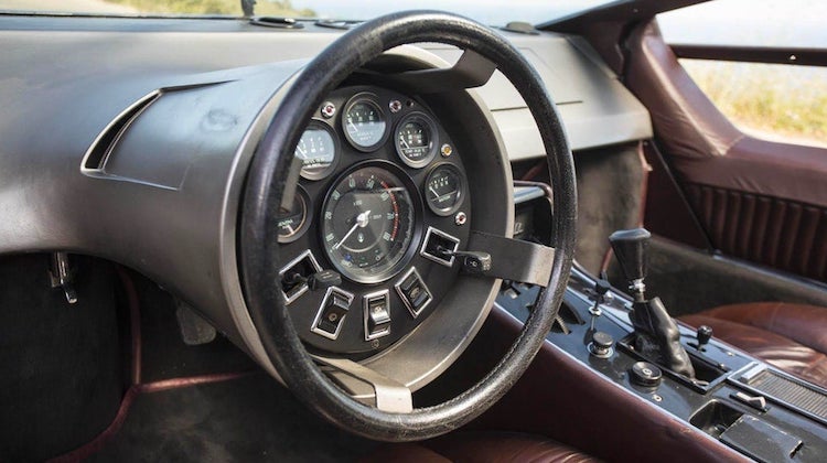 The Hog Ring - Maserati Boomerang Steering Wheel