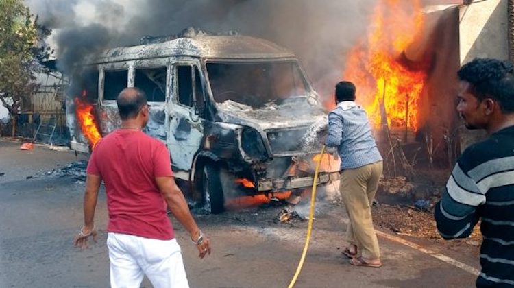 The Hog Ring - Indian Trim Shop Destroyed in Fire