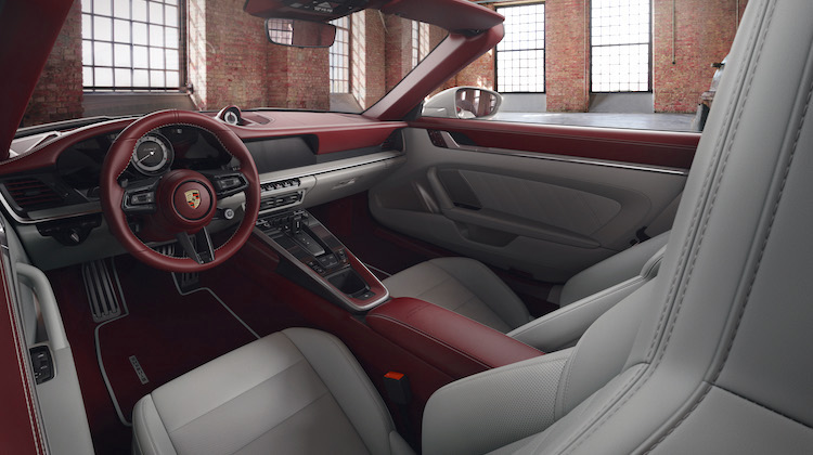 The Hog Ring - Porsche 911 offered with New Two-Tone Interior