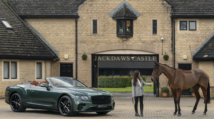 The Hog Ring - Bentley Triple Diamond Seats are Beautiful