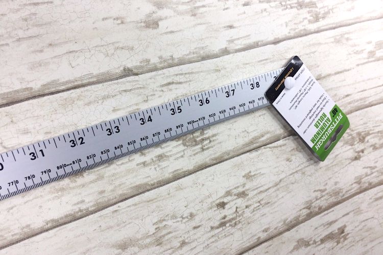 The Hog Ring - Harbor Freight Pittsburgh Aluminum Ruler