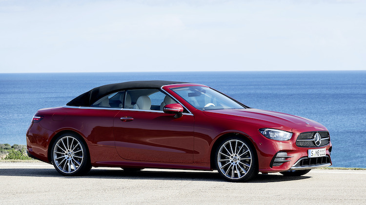 The Hog Ring - Haartz Tops the New Mercedes E-Class Convertible