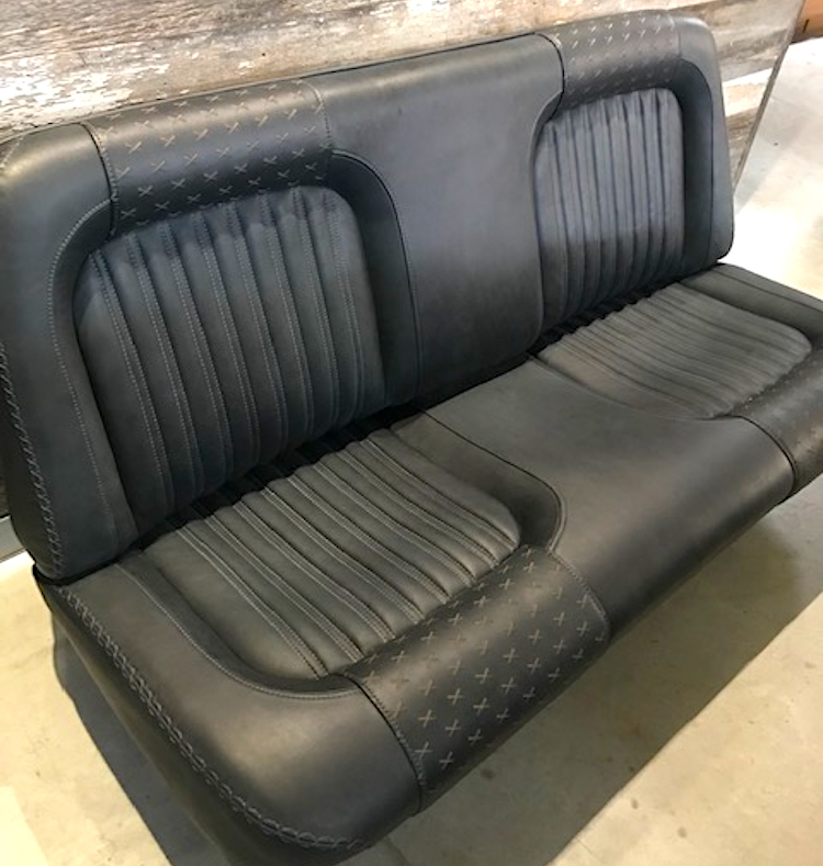 The Hog Ring - Recovery Room Nailed this Bench Seat Design