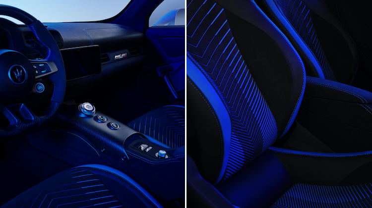 The Hog Ring - The Maserati MC20 is Draped in Alcantara