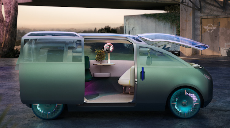 The Hog Ring - Mini Unveils its Vision Urbanaut Interior