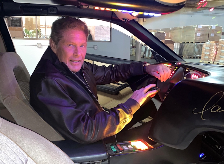 The Hog Ring - David Hasselhoff KITT Car is for Auction 1