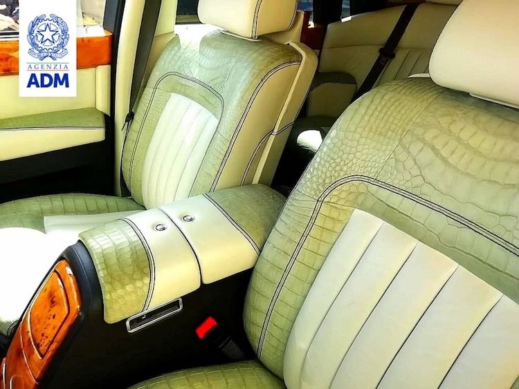 The Hog Ring - Rolls-Royce Seized for Illegal Crocodile Interior