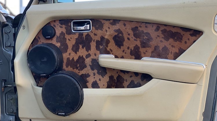 The Hog Ring - Bono Trimmed His Car in Ugly Cowhide