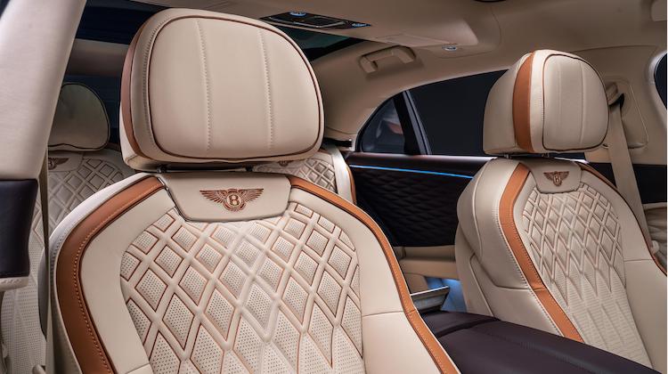 Bentley leather seats store