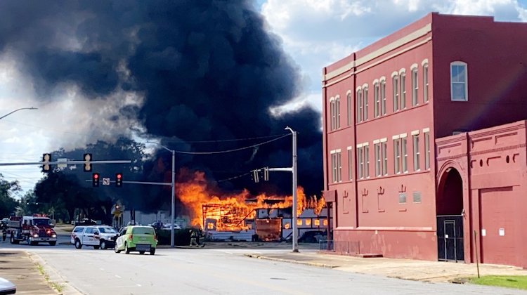 The Hog Ring - Georgia Trim Shop Damaged by Fire