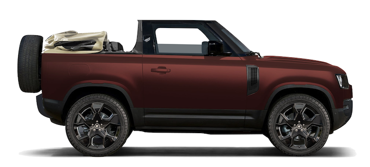 The Hog Ring - Heritage Customs Land Rover Defender Valiance Convertible