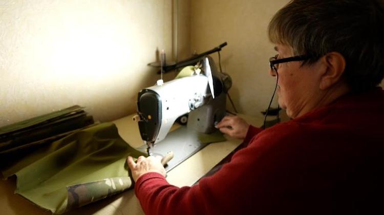 The Hog Ring - Ukrainian Sewing Machine Operators are Sewing Flak Jackets