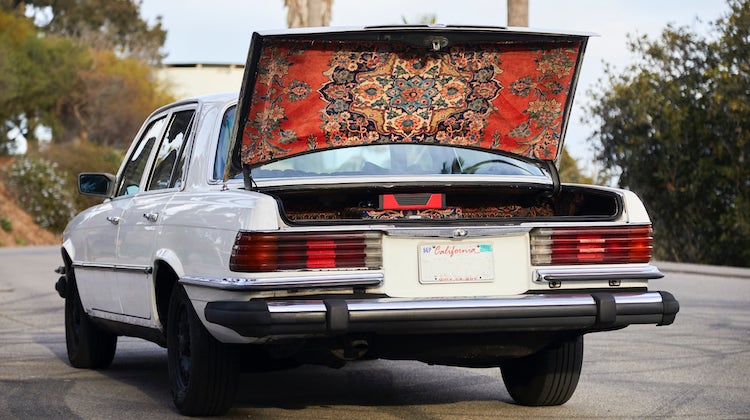 The Hog Ring - This Car is Upholstered in Persian Rugs