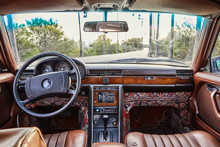 The Hog Ring - This Car is Upholstered in Persian Rugs