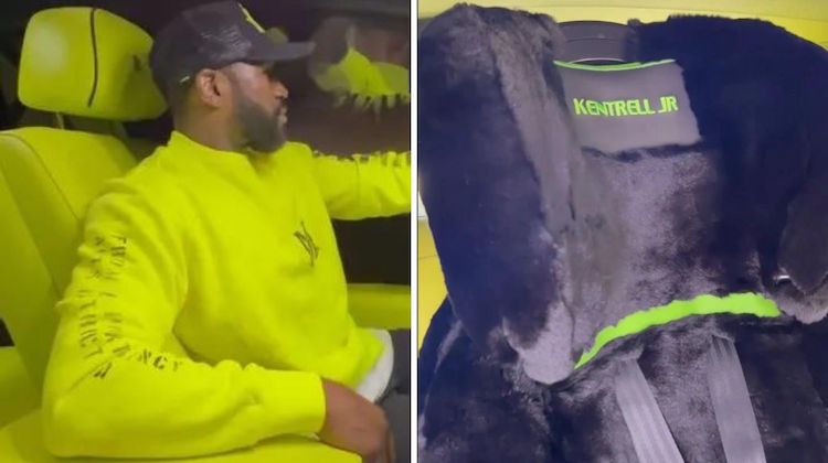 The Hog Ring - Floyd Mayweather Drops 18K on Mink Upholstery