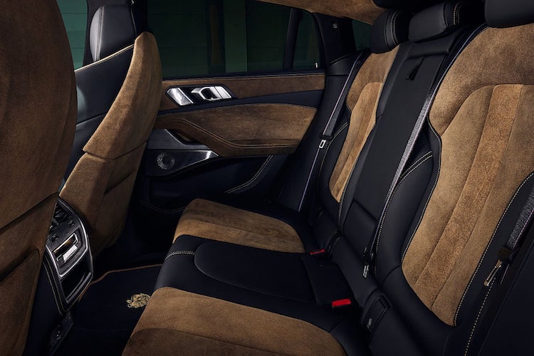 The Hog Ring - This BMW X6 in Upholstered in Deer Leather