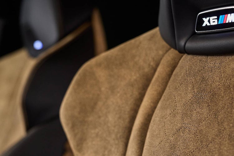 The Hog Ring - This BMW X6 in Upholstered in Deer Leather