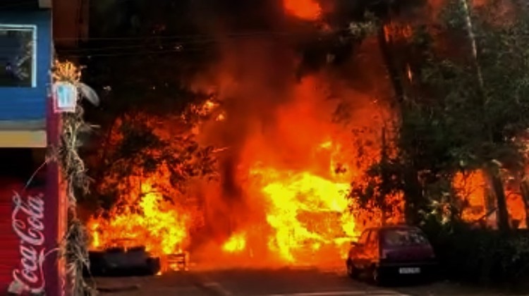 The Hog Ring - Indian Trim Shop Destroyed in Massive Fire