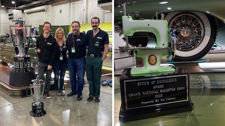 The Hog Ring - Auto Upholstery - Starline Hot Rod Interiors Won the 2023 Stitch of Excellence Award 1
