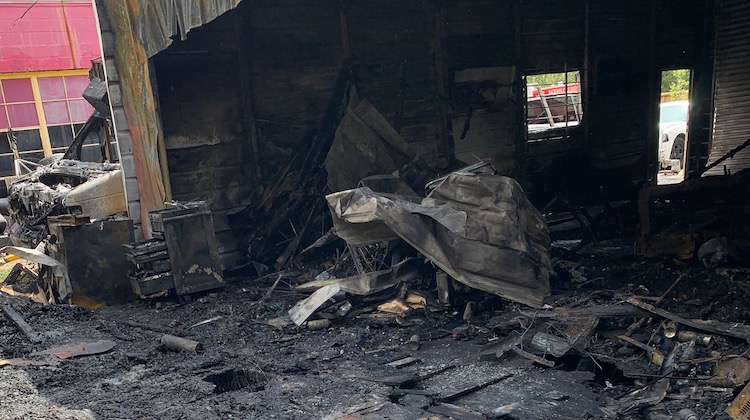 The Hog Ring - Mississippi Auto Upholstery Shop Destroyed in Fire 2