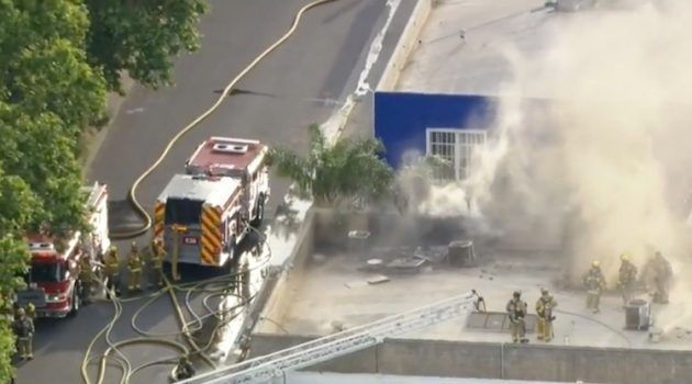 The Hog Ring - Trim Shop Hiding a Marijuana Farm Catches Fire in California