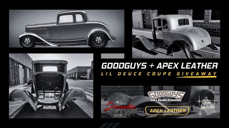 The Hog Ring - Goodguys’ Next Giveaway Car Will be Trimmed in Apex Leather!