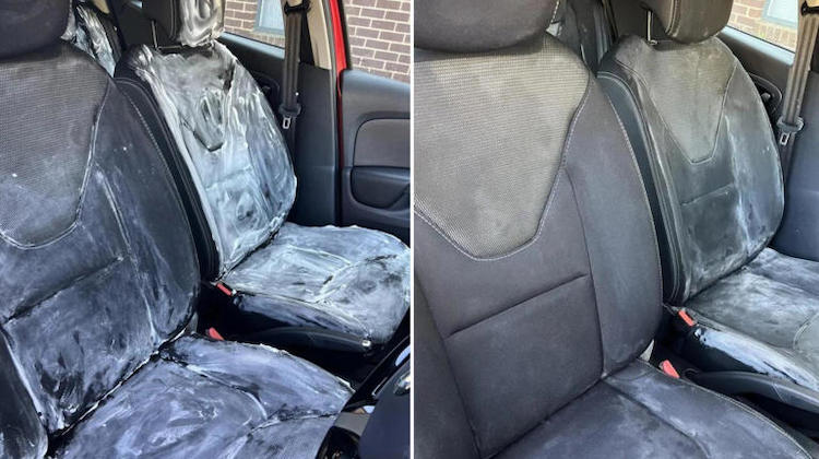 The Hog Ring - Stop Cleaning Car Seats with Shaving Cream