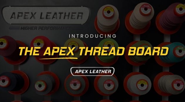 The Hog Ring - Apex Leather’s New Black Max Threadboard is Badass