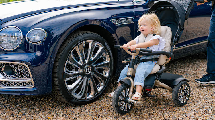 The Hog Ring - Bentley Created a Mulliner-Inspired Trike for Kids