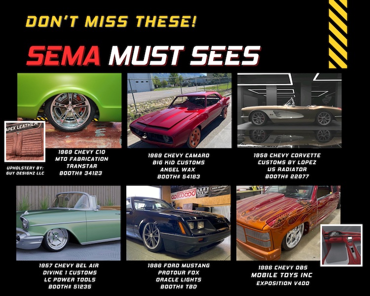 The Hog Ring - Apex Leather is Bringing SEMA to You!