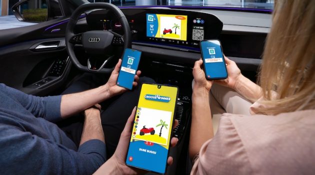 The Hog Ring - Audi’s New Feature Lets You Play Video Games in Traffic