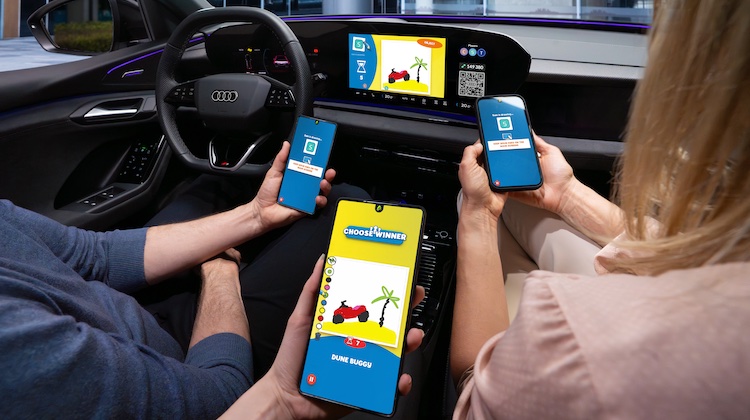 The Hog Ring - Audi’s New Feature Lets You Play Video Games in Traffic