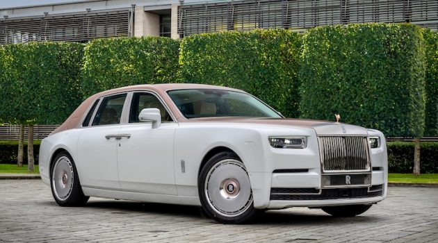 The Hog Ring - This One-Off Rolls-Royce Phantom Was Inspired by Lace