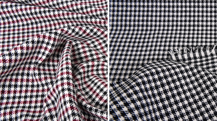 The Hog Ring - Porsche Pepita Fabric